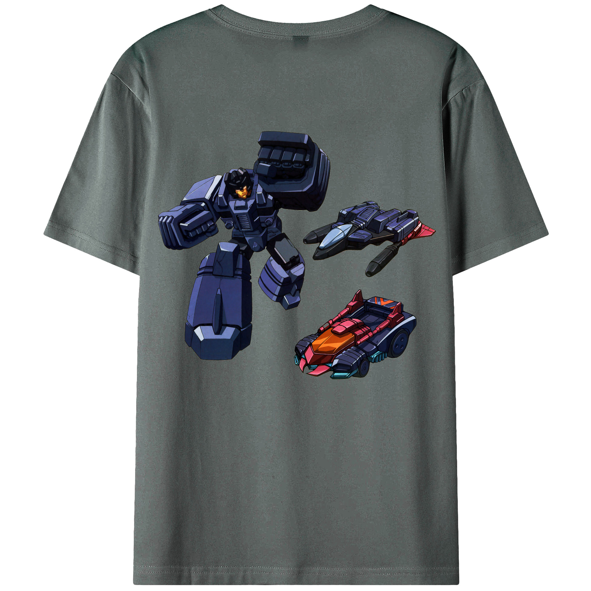 （画像用）  綿100％ メンズ半袖Tシャツ（バックプリント） 通気性